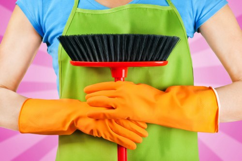 Rug cleaning included in a full move-out cleaning checklist