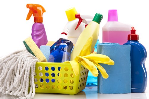 End of tenancy cleaning with attention to floors, cupboards, and surfaces